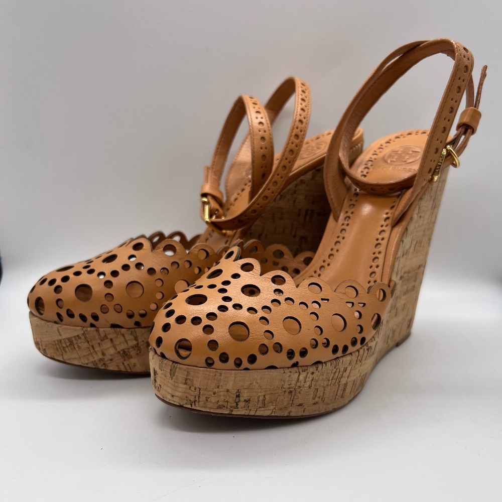 Tory Burch Cork Espadrille Shoes